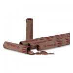 Pap-R Products Preformed Tubular Coin Wrappers, Pennies, $.50, 1000 Wrappers/Box CTX20001