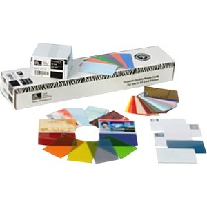 Zebra Premier Blank PVC Card 104523-116