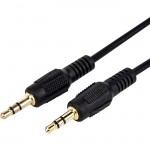 Rocstor Premium 10 ft Slim 3.5mm Stereo Audio Cable - M/M Y10C190-B1