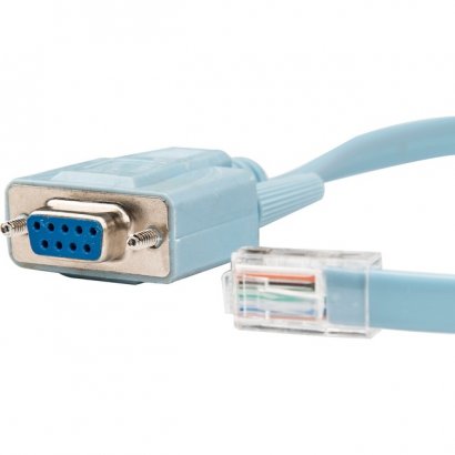 Rocstor Premium 6 ft Cisco Console Router Cable - RJ45 (m) - DB9 (f) Y10A211-BL1