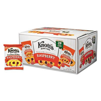Knott's Berry Farm BIS59636 Premium Berry Jam Shortbread Cookies, 2 oz Pack, 36/Carton BSC59636