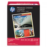 HP Premium Choice LaserJet Paper, 98 Brightness, 32lb, 8-1/2x11, White, 500 Shts/Rm HEW113100
