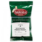 PapaNicholas Coffee Premium Coffee, Decaffeinated French Roast, 18/Carton PCO25186