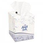 46580 Premium Facial Tissue, White, Cube Box, 96 Sheets/Box GPC46580BX