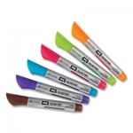 Quartet Premium Glass Board Dry Erase Marker, Medium Bullet Tip, Assorted Colors, 6/Pack QRT79556