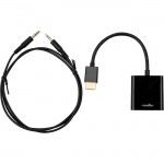 Rocstor Premium HDMI to VGA + 3.5mm Audio Adapter Y10A187-B1