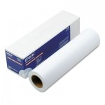 Premium Luster Photo Paper, 13" x 32.8 ft, White EPSS041409