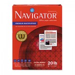 Navigator Premium Multipurpose Copy Paper, 97 Bright, 20 lb, 8.5 x 11, White, 500 Sheets/Ream, 10 Reams/Carton
