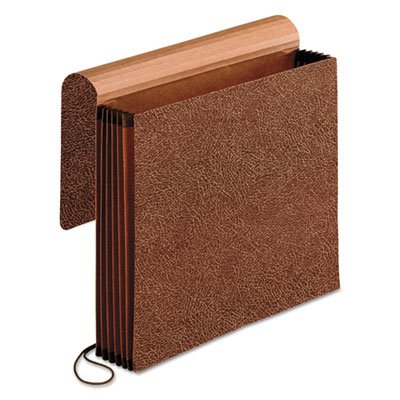 Premium Reinforced Expanding Wallet, 1 Pocket, Letter, Brown PFX60545