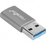 Rocstor Premium USB 3.0 Hi-Speed Adapter, USB Type A to USB-C (M/F) Y10A207-G1