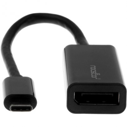 Rocstor Premium USB-C to DP Adapter 6" Adapter Converter Y10C131-B1