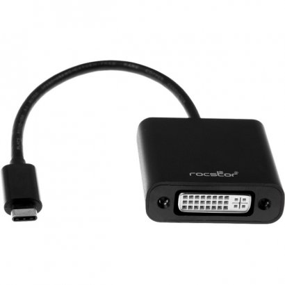 Rocstor Premium USB-C to DVI Adapter Converter Y10C135-B1