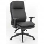 Lorell Premium Vinyl High-back Executive Chair 03206
