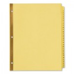 Avery Preprinted Laminated Tab Dividers w/Gold Reinforced Binding Edge, 31-Tab, Letter AVE11308
