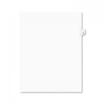 Avery Preprinted Legal Exhibit Side Tab Index Dividers, Avery Style, 26-Tab, F, 11 x 8.5, White, 25/Pack