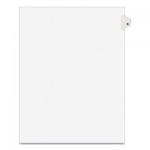 Avery Preprinted Legal Exhibit Side Tab Index Dividers, Avery Style, 26-Tab, B, 11 x 8.5, White, 25/Pack