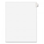 Avery Preprinted Legal Exhibit Side Tab Index Dividers, Avery Style, 26-Tab, A, 11 x 8.5, White, 25/Pack