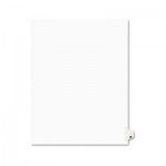 Avery Preprinted Legal Exhibit Side Tab Index Dividers, Avery Style, 10-Tab, 25, 11 x 8.5, White, 25/Pack