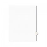 Avery Preprinted Legal Exhibit Side Tab Index Dividers, Avery Style, 10-Tab, 21, 11 x 8.5, White, 25/Pack