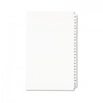 Avery Preprinted Legal Exhibit Side Tab Index Dividers, Avery Style, 25-Tab, 26 to 50, 14 x 8.5, White