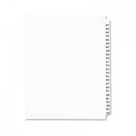 Avery Preprinted Legal Exhibit Side Tab Index Dividers, Avery Style, 25-Tab, 201 to 225, 11 x 8.5, White
