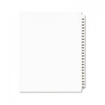 Avery Preprinted Legal Exhibit Side Tab Index Dividers, Avery Style, 25-Tab, 226 to 250, 11 x 8.5, White