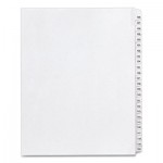Avery Preprinted Legal Exhibit Side Tab Index Dividers, Allstate Style, 25-Tab, 126 to 150, 11 x 8.5, White