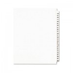 Avery Preprinted Legal Exhibit Side Tab Index Dividers, Avery Style, 25-Tab, 176 to 200, 11 x 8.5, White