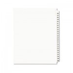 Avery Preprinted Legal Exhibit Side Tab Index Dividers, Avery Style, 25-Tab, 126 to 150, 11 x 8.5, White