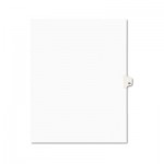 Avery Preprinted Legal Exhibit Side Tab Index Dividers, Avery Style, 10-Tab, 13, 11 x 8.5, White, 25/Pack