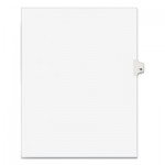 Avery Preprinted Legal Exhibit Side Tab Index Dividers, Avery Style, 10-Tab, 10, 11 x 8.5, White, 25/Pack