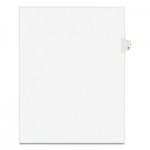 Avery Preprinted Legal Exhibit Side Tab Index Dividers, Avery Style, 10-Tab, 7, 11 x 8.5, White, 25/Pack