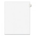 Avery Preprinted Legal Exhibit Side Tab Index Dividers, Avery Style, 10-Tab, 2, 11 x 8.5, White, 25/Pack