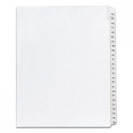 Avery Preprinted Legal Exhibit Side Tab Index Dividers, Allstate Style, 25-Tab, 101 to 125, 11 x 8.5, White