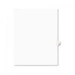 Avery Preprinted Legal Exhibit Side Tab Index Dividers, Avery Style, 10-Tab, 16, 11 x 8.5, White, 25/Pack