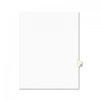 Avery Preprinted Legal Exhibit Side Tab Index Dividers, Avery Style, 10-Tab, 18, 11 x 8.5, White, 25/Pack