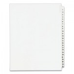 Avery Preprinted Legal Exhibit Side Tab Index Dividers, Avery Style, 25-Tab, 1 to 25, 11 x 8.5, White