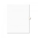 Avery Preprinted Legal Exhibit Side Tab Index Dividers, Avery Style, 26-Tab, M, 11 x 8.5, White, 25/Pack