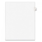 Avery Preprinted Legal Exhibit Side Tab Index Dividers, Avery Style, 10-Tab, 4, 11 x 8.5, White, 25/Pack