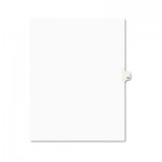 Avery Preprinted Legal Exhibit Side Tab Index Dividers, Avery Style, 10-Tab, 12, 11 x 8.5, White, 25/Pack