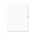 Avery Preprinted Legal Exhibit Side Tab Index Dividers, Avery Style, 10-Tab, 11, 11 x 8.5, White, 25/Pack