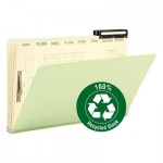Smead Pressboard Mortgage File Folder with Dividers & Metal Tab, Legal, Green, 10/Box SMD78208
