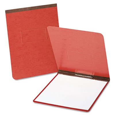 Oxford PressGuard Coated Report Cover, Prong Clip, Letter, 2" Capacity, Red OXF71134