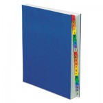 Pendaflex PressGuard Expanding Desk File, A-Z, Letter Size, Acrylic-Coated, Blue PFX11015