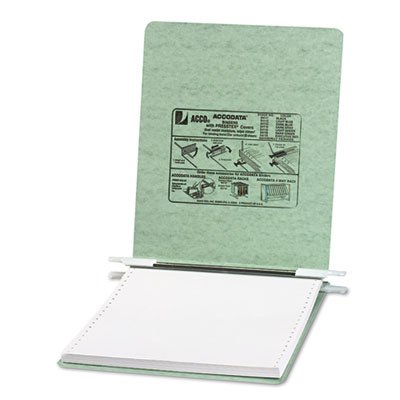 Acco A7054115A PRESSTEX Covers w/Storage Hooks, 6" Cap, 9 1/2 x 11, Light Green ACC54115