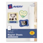 Avery Printable Magnet Sheets, 8.5 x 11, White, 5/Pack AVE3270