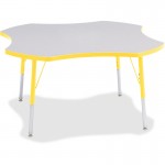 Berries Prism Four-Leaf Student Table 6453JCA007