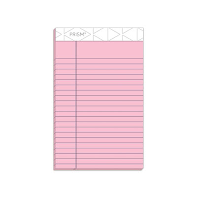 TOPS Prism Plus Colored Legal Pads, 5 x 8, Pink, 50 Sheets, Dozen TOP63050