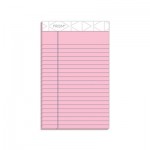 TOPS Prism Plus Colored Legal Pads, 5 x 8, Pink, 50 Sheets, Dozen TOP63050