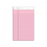 TOPS Prism Plus Colored Legal Pads, 5 x 8, Pink, 50 Sheets, Dozen TOP63050